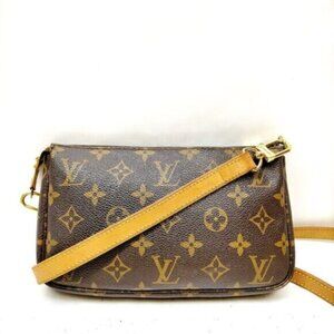 Louis Vuitton Pochette Accessoires Monogram Shoulder Bag 405-082525